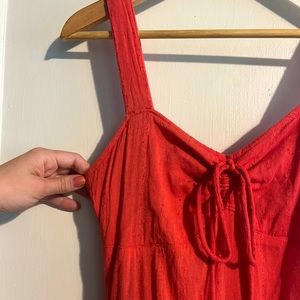 Billabong. Red Dress.